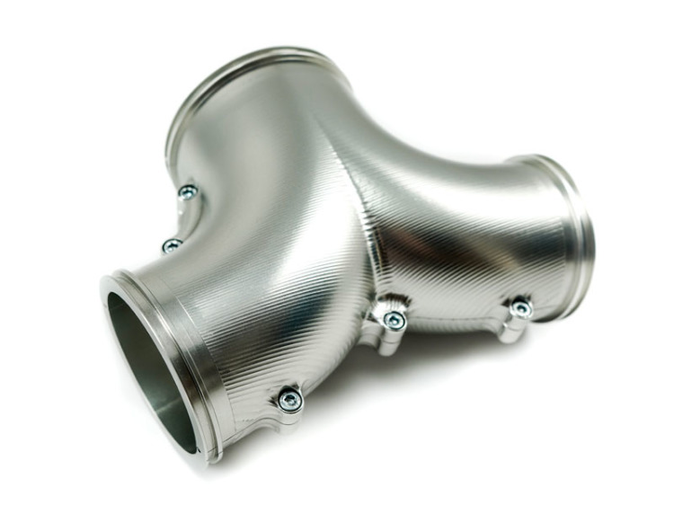 Intake Manifold Twin Entry Billet Adapter – Twin 3″ to 4″